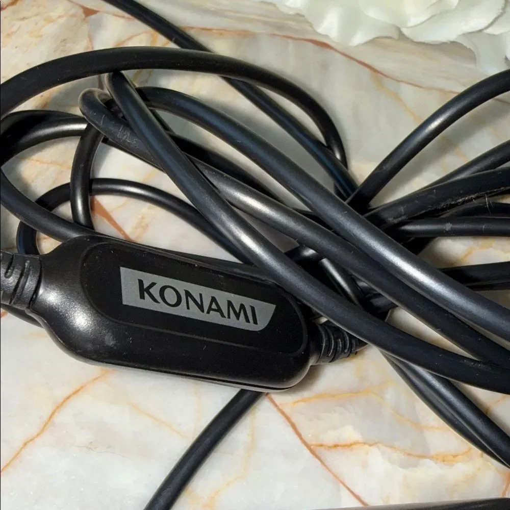 Konami USB Wired Microphone Black Handheld Gaming Karaoke Mic Accessory